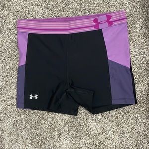 Under armour spandex shorts